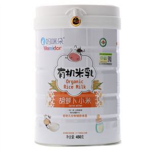 妈咪朵胡萝卜小米有机米乳