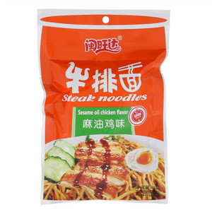 闽旺达麻油鸡味牛排面（油炸型膨化食品）
