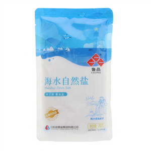 鲁晶牌加碘立袋海水自然盐（夙沙煮海系列）