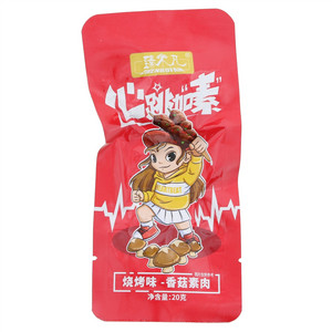 臻不凡烧烤味香菇素肉