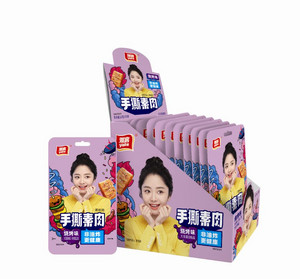 雅客烧烤味手撕素肉