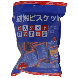顶丰浦幌浦幌ビスケツ卜海盐味日式小圆饼干