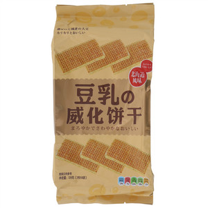 萌小白豆乳味威化饼干