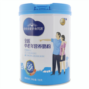 倍优倍爱药食同源全匠中老年营养奶粉