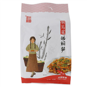 秋梅辣味倒笃菜油焖笋