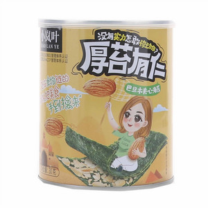 小岚叶巴旦木夹心海苔厚苔有仁