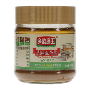 乡韵磨王芝麻混合酱200g