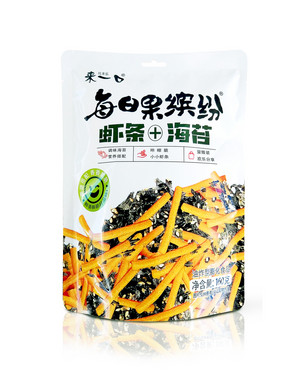 来一口每日果缤纷虾条+海苔