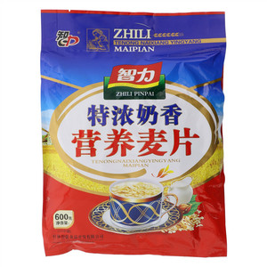 智力特浓奶香营养麦片