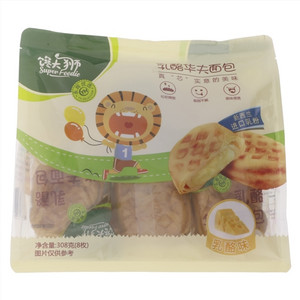 永辉优选馋大狮乳酪味华夫面包