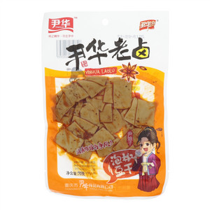 尹华老卤泡椒豆干