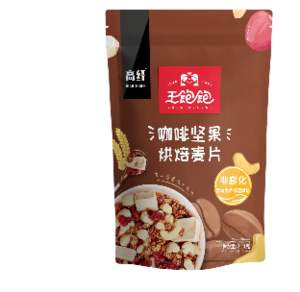 王饱饱咖啡坚果烘焙麦片