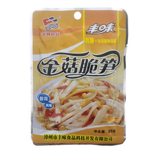 丰味食品台湾风味金菇脆笋