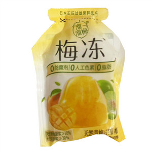 溜溜梅天然青梅+芒果  梅冻