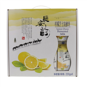 银桥长安韵柠檬芝士发酵乳220g×8Lemon Cheese Fermented Milk