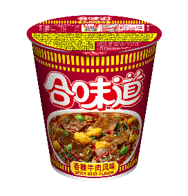 香辣牛肉风味杯面