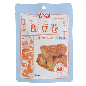 鸡汁味豆腐卷
