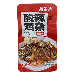 余乐会酸辣鸡杂（香辣味）