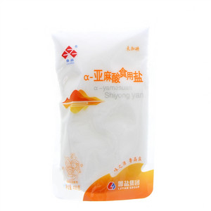 鲁晶牌未加碘立袋α-亚麻酸食用盐（健康生活系列）