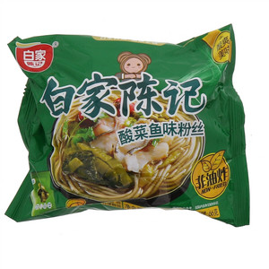 白家酸菜鱼粉袋装方便面