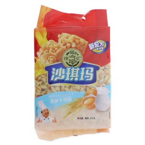徐福记无香酥牛奶味沙琪玛