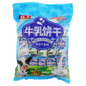 红了特浓牛奶味牛乳饼干