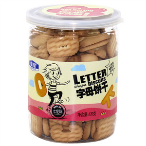 字母饼干（牛奶味）