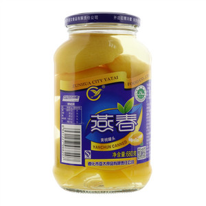 燕春糖水黄桃罐头