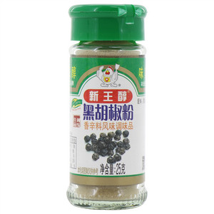 新王醇黑胡椒粉香辛料风味调味品