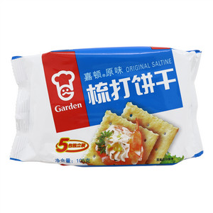 嘉顿原味梳打饼干（含钙）发酵饼干