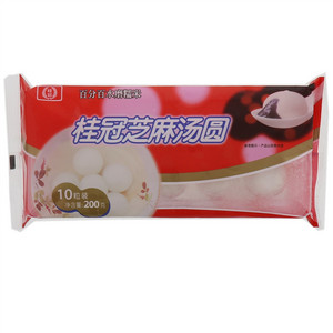 桂冠芝麻汤圆