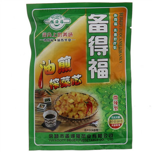 备得福微辣型油煎榨菜芯