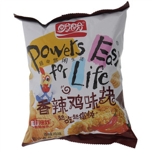 盼盼香辣鸡味块