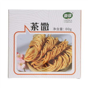 圆绿茶馓