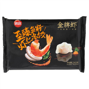 思念金牌虾至尊鱼籽虾仁水饺