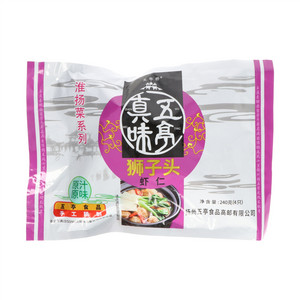 五亭桥淮扬菜系列虾仁狮子头