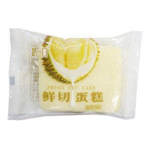 奶一口榴莲风味鲜切蛋糕