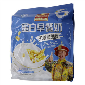 皇世无添加蔗糖蛋白早餐奶