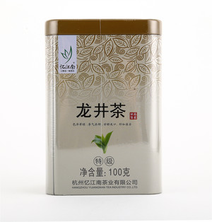 忆江南罐装特级龙井茶100g