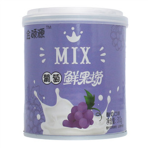 金硕源酸奶口味葡萄鲜果捞