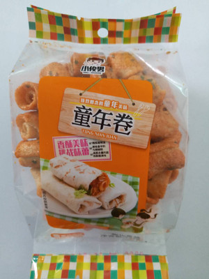 小俊男香葱鸡肉味童年卷