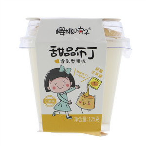 樱桃小丸子 含乳型果冻 甜品布丁（芒果味）