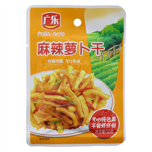 麻辣萝卜干50克