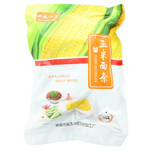 桦城一面玉米面条