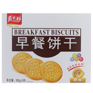 嘉士利原味早餐饼干