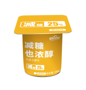 皇氏乳业黄桃味风味发酵乳（复原乳）