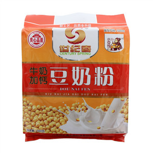 世纪春牛奶加钙豆奶粉