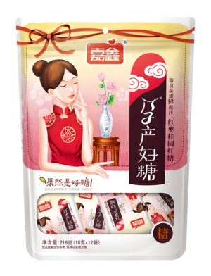 产妇糖（红枣桂圆红糖）