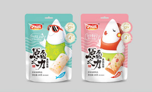 力诚原鱼之力鲜甜原味果蔬鱼棒