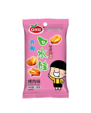 口水娃香脆烤肉味兰花豆